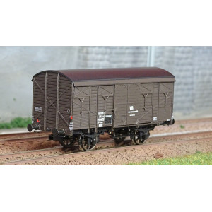 Ree modeles WB741 Wagon Primeur ex-couvert PLM 20 T « VB », brun wagon 540, SNCF Ree Modeles WB-741 - 1