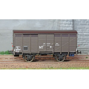 Ree modeles WB742 Wagon Primeur ex-couvert PLM 20 T « MT », brun wagon 540, SNCF Ree Modeles WB-742 - 2