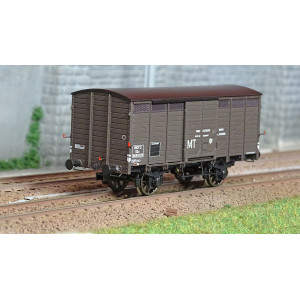 Ree modeles WB742 Wagon Primeur ex-couvert PLM 20 T « MT », brun wagon 540, SNCF Ree Modeles WB-742 - 1