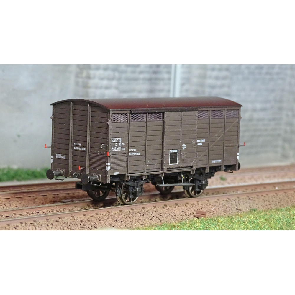 Ree modeles WB746 Wagon Primeur Type 3 ex-10T PLM, brun 540, SNCF Ree Modeles WB-746 - 1