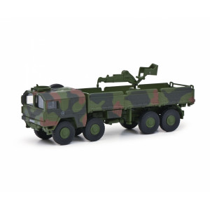 Schuco 452658500 Camion MAN 10t GL camouflage, militaire, avec grue Schuco Schuco_452658500 - 1