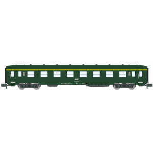 REE Modeles NW275 Voiture voyageurs DEV AO, SNCF, A8, logo encadré blanc, cartouche corail, ep.IV-V Ree Modeles NW-275 - 3