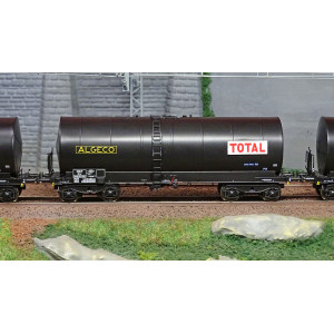 Ree modeles WB664 Set de 3 wagons citerne FAUVET-GIREL, bogies Y 23, TOTAL Ree Modeles WB-664 - 3