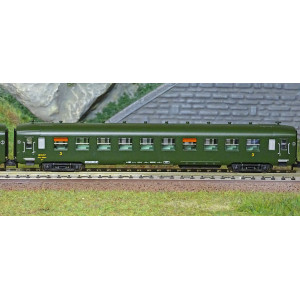 REE Modeles NW273 Set de 2 voitures voyageurs DEV AO, SNCF, A3B5 et C10, ep.III Ree Modeles NW-273 - 3