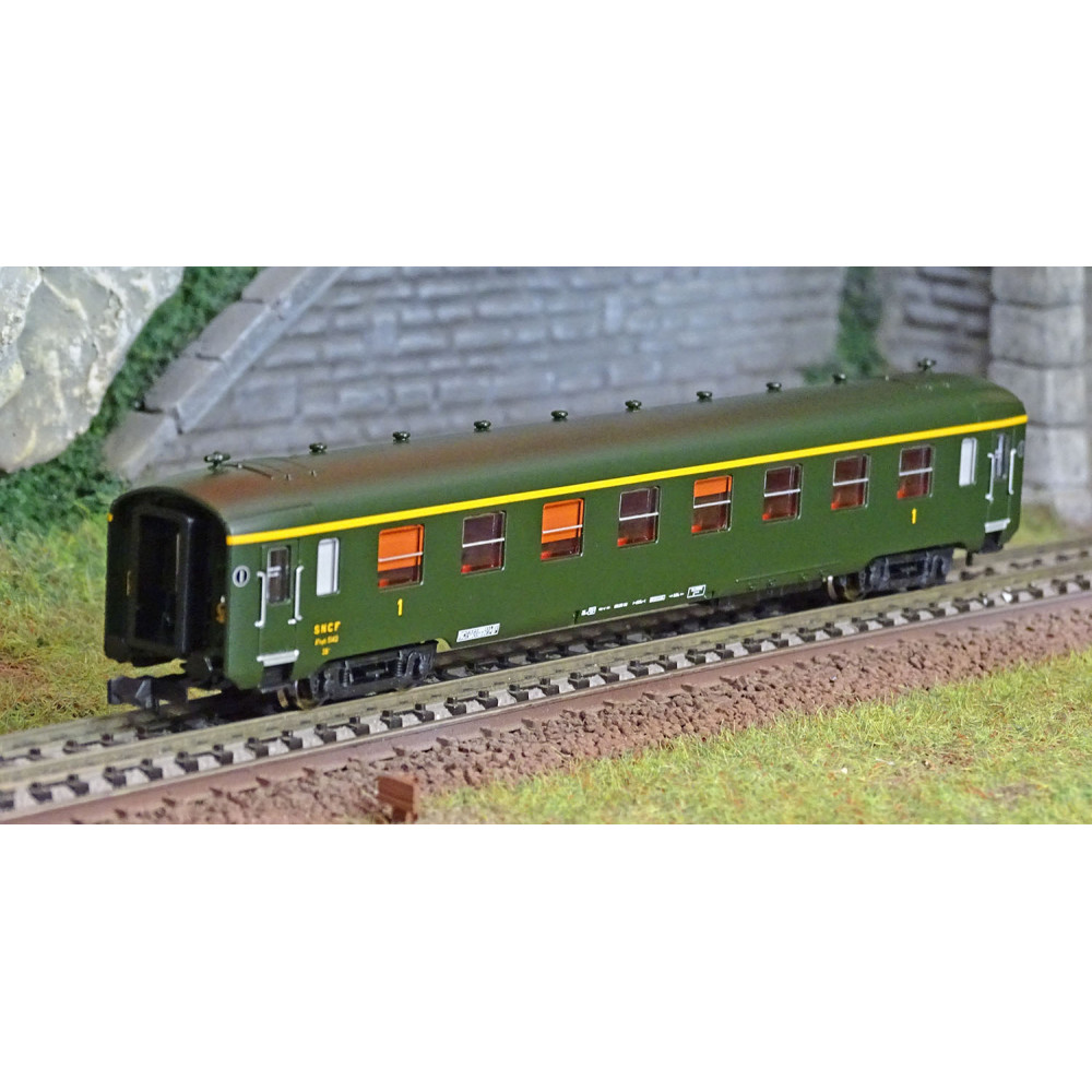 REE Modeles NW280 Voiture voyageurs DEV AO, SNCF, A8, ep.III, N - 1/160 Ree Modeles NW-280 - 1