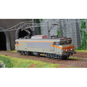 Ls Models 10333 Locomotive électrique CC 6568 SNCF, gris béton, orange, logo nouille, Lyon-Mouche Ls models Lsm_10333 - 3