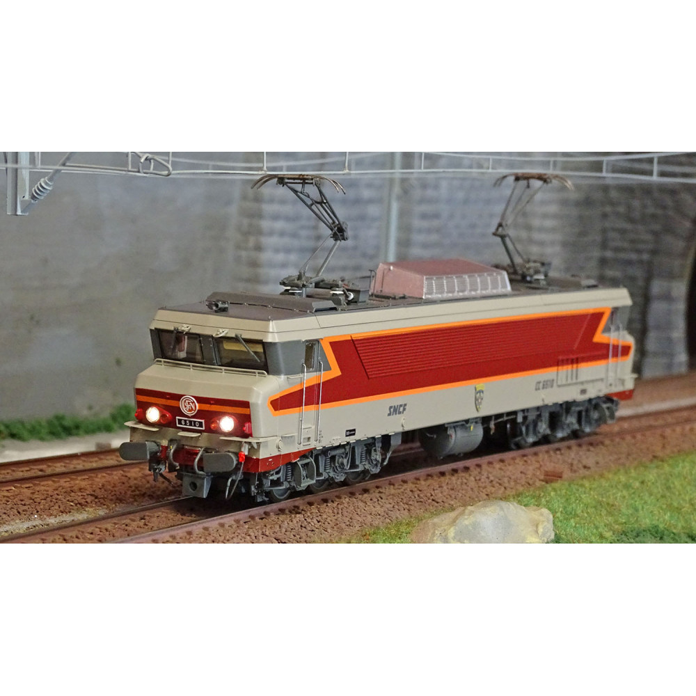 Locomotive électrique CC 6510 SNCF, gris béton - Ls Models 10334