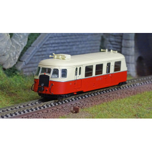 Ree Modeles VM008.S Autorail Billard A80 D des CFDT N°511, Rouge/Crème, 1 Phare, digital sonore Ree Modeles VM-008.S - 1