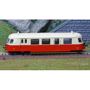 Ree Modeles VM007.S Autorail Billard A80 D de la SNCF N°242, Rouge/Crème, 1 Phare, digital sonore Ree Modeles VM-007.S - 2