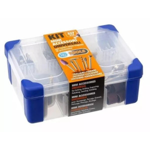 Kit d'accessoires assortis pour mini perçeuse 217pcs PG-Tools PG-Mini PGM-PG217A - 2