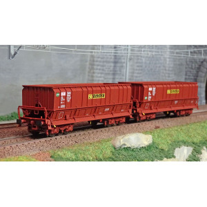 Ls Models 31116 Set de 2 wagons tombereaux DMH, SIMOTRA Ls models Lsm_31116 - 1