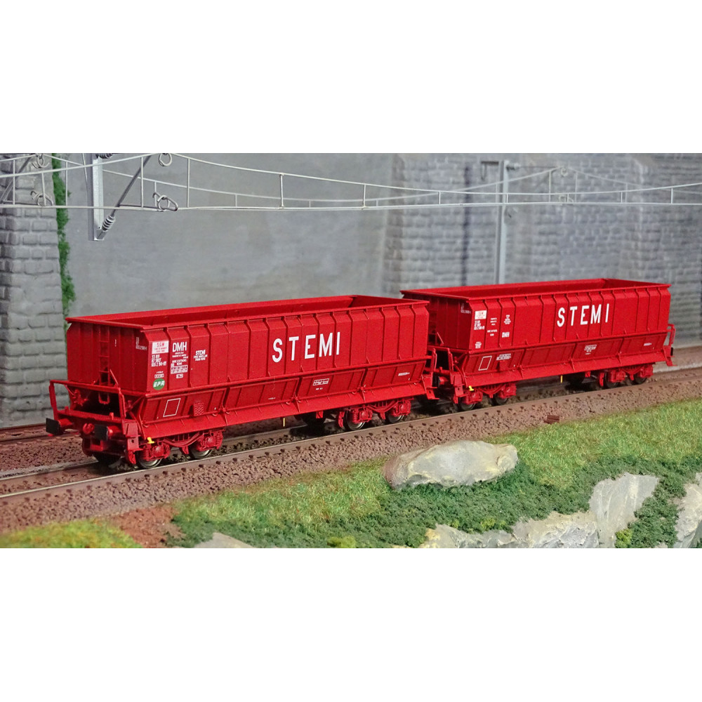 Ls Models 31117 Set de 2 wagons tombereaux DMH, STEMI Ls models Lsm_31117 - 1