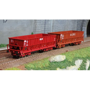 Ls Models 31119 Set de 2 wagons tombereaux DM, SIDELOR / S.C.R.C. Ls models Lsm_31119 - 1