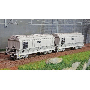 Ls Models 31120 Set de 2 wagons tombereaux DC, UNIMETAL Ls models Lsm 31120 - 1