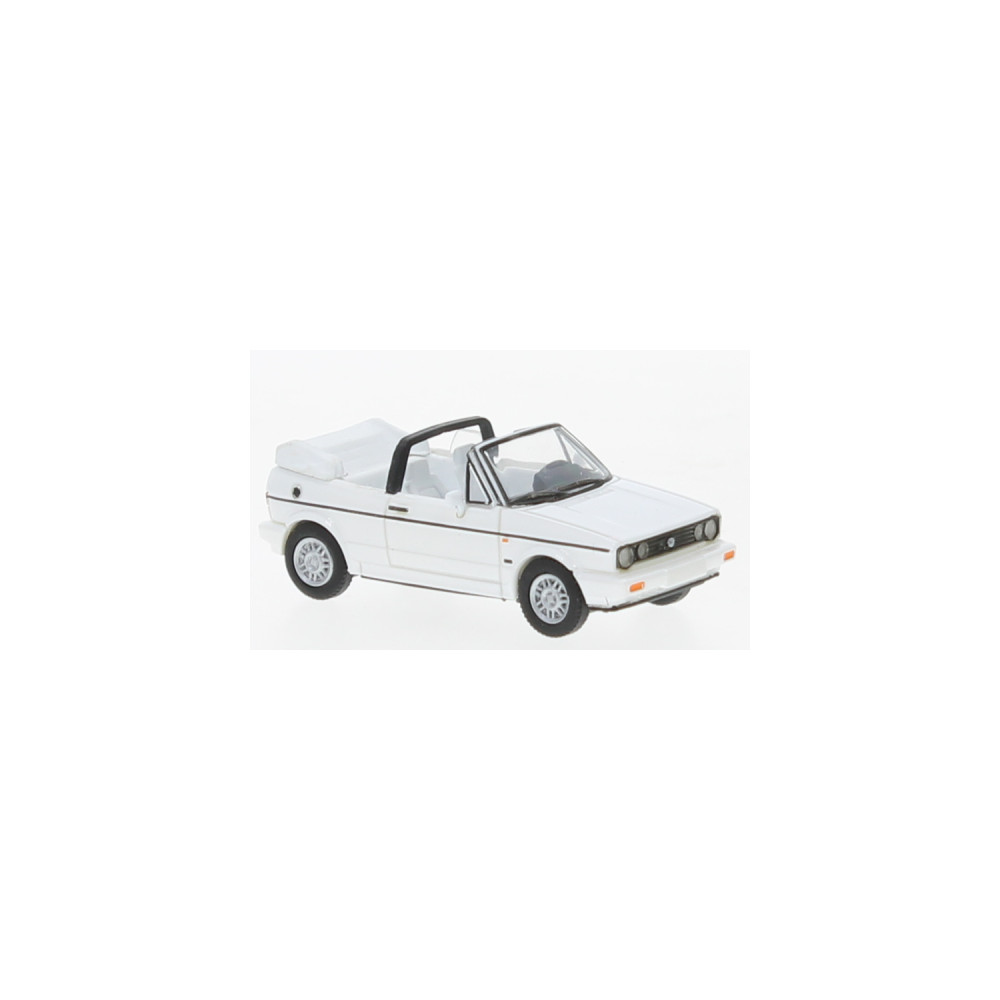 Brekina PCX870308 Volkswagen Golf I Cabriolet, blanc Sai Sai_PCX870308 - 1