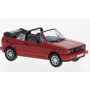 Brekina PCX870309 Volkswagen Golf I Cabriolet, rouge Sai Sai_PCX870309 - 1