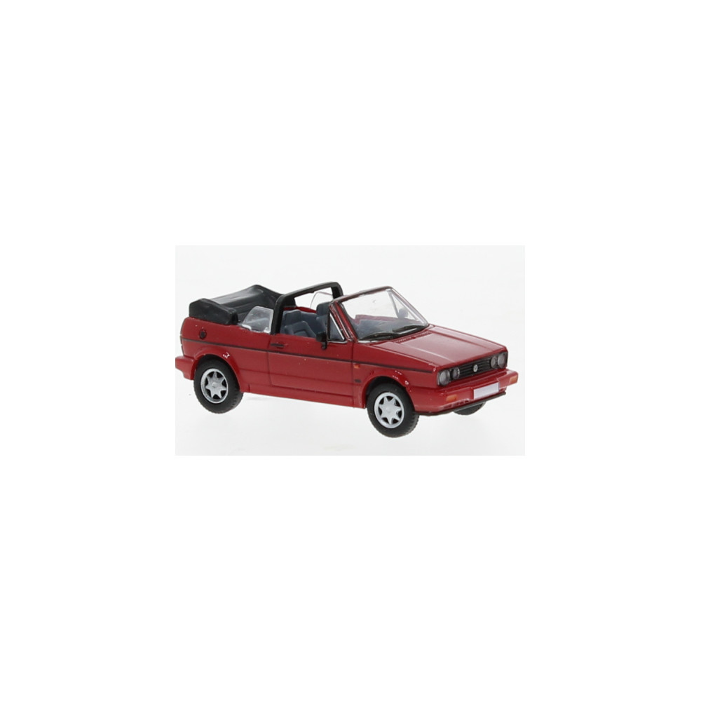 Brekina PCX870309 Volkswagen Golf I Cabriolet, rouge Sai Sai_PCX870309 - 1
