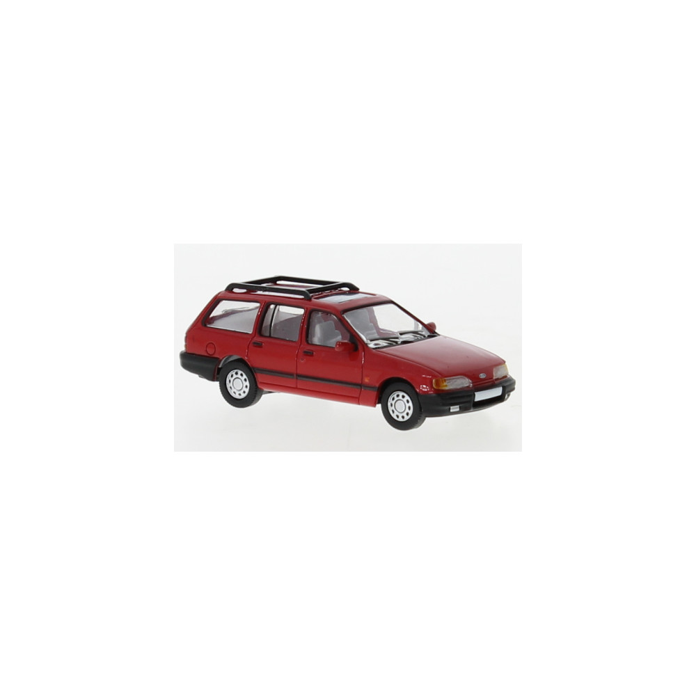 Brekina PCX870281 Ford Sierra break phase 2, rouge Sai Sai_PCX870281 - 1