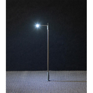 Faller 180102 Eclairages, Lampadaires lampe en prolongement 9.3cm, un bras, avec LED (x3) Faller Faller_180102 - 2