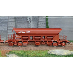 Ree Modeles WB749 Set de 3 wagons trémie à Ballast T1 Uas, marquage VB, SNCF, ep. III-IV Ree Modeles WB-749 - 4