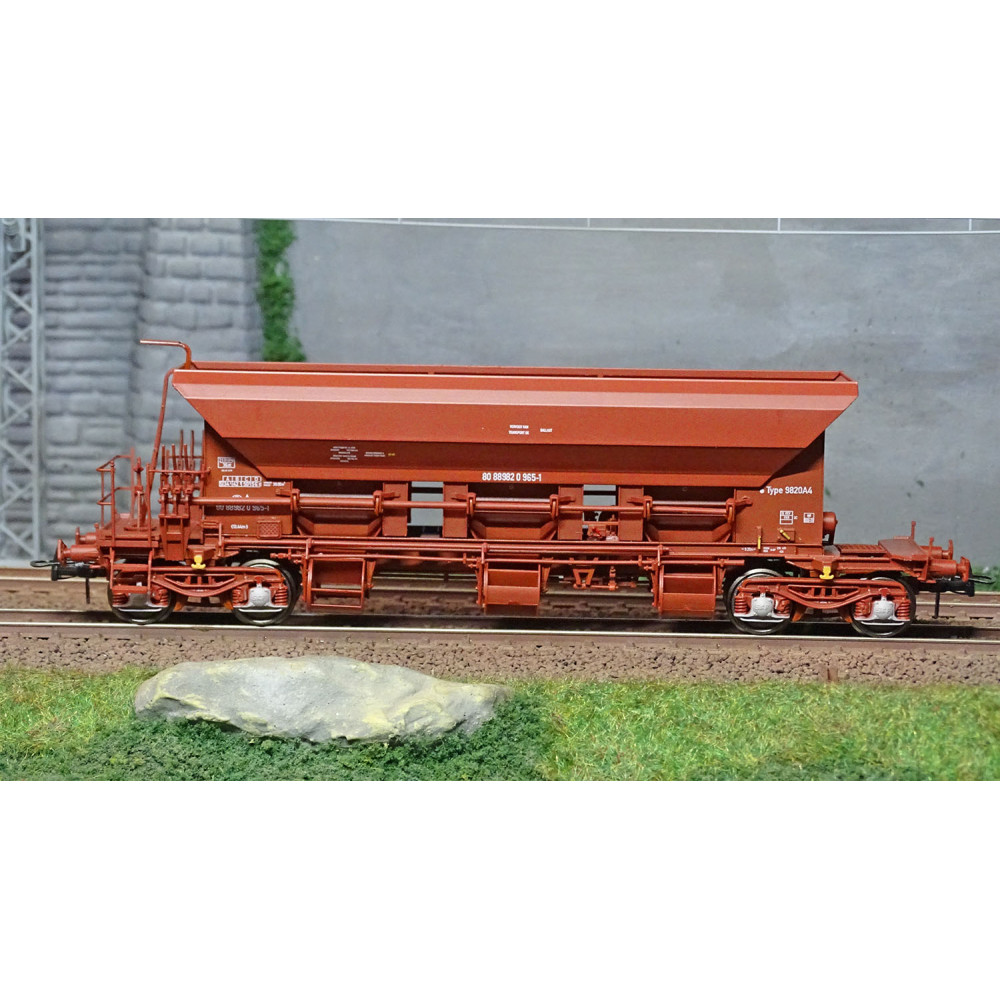 Wagons trémie à Ballast T1 Uas, SNCF Ree Modeles WB756 ep. VI