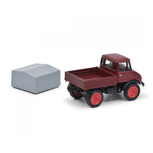 Schuco 452660900 Unimog U406, rouge Schuco Schuco_452660900 - 1