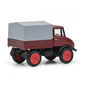 Schuco 452660900 Unimog U406, rouge Schuco Schuco_452660900 - 3