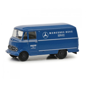 Schuco 452661500 Fourgon tôlé Mercedes L319, Bleu Schuco Schuco_452661500 - 1