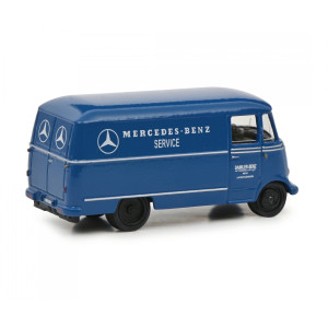 Schuco 452661500 Fourgon tôlé Mercedes L319, Bleu Schuco Schuco_452661500 - 2