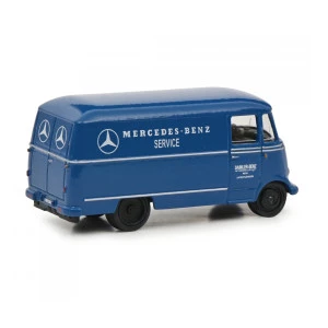Schuco 452661500 Fourgon tôlé Mercedes L319, Bleu Schuco Schuco_452661500 - 2