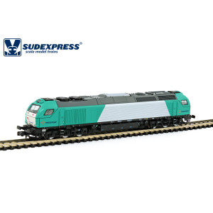 SudExpress STRF025N Locomotive Diesel Euro 4000 335.025, Transfesa, échelle N Sudexpress SUD_STRF025N - 4