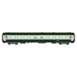 Ree Modeles VB306 Voiture voyageurs UIC A9, vert 302/gris 804, logo casquette, SNCF Ree Modeles VB-306 - 3