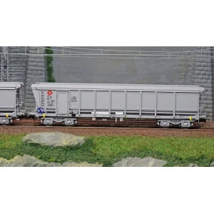 Ree modeles Sud-Express WBSE-010 Set de 2 Wagons Tombereaux TAMS, gris, Bogie Y25, ERMEWA Sudexpress WBSE-010 - 3