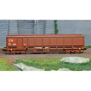 Ree modeles Sud-Express WBSE-015 Wagon Tombereau FAS, rouge et brun, Bogie Y25, SNCF, E74 Sudexpress WBSE-015 - 2