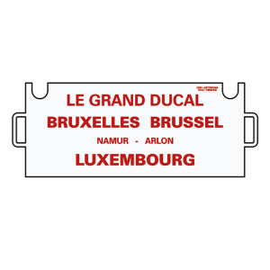 Models Word 1902 Set de 5 Voitures Bruxelles-Luxembourg, EC 102/103 Grand Ducal (1989-1991), SNCB/NMBS Models World MW_1902 - 6