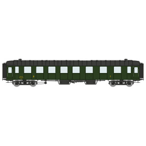 Ree Modeles VB379 Voiture voyageurs OCEM RA Courte, SNCF, A3B5 ex-Midi Toit Noir, ep. III Ree Modeles VB-379 - 3