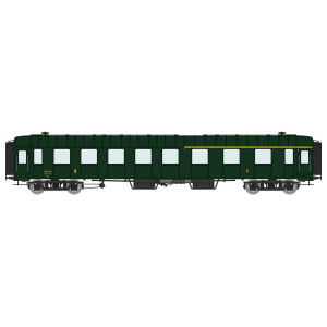 Ree Modeles VB385 Voiture voyageurs OCEM RA Courte, SNCF, A3B5 ex-Midi Toit Vert, ep. III Ree Modeles VB-385 - 3