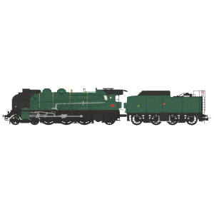 Ree Modeles MB132.S Locomotive à vapeur 2-231 K 4, ex-PLM, Boulogne, sonore, fumée Ree Modeles MB-132.S - 5