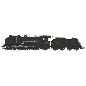 Ree Modeles MB135.S Locomotive à vapeur 1-231 G 236, Noir SNCF, Reims, sonore, fumée Ree Modeles MB-135.S - 4