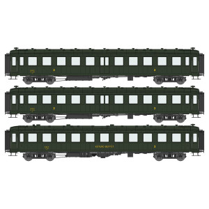 Ree Modeles VB371 Set de 3 voitures Bacalan B11/B11/B3, SNCF Ree Modeles VB-371 - 6