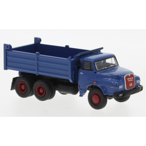 Brekina 78100 Camion MAN 26.280 benne, bleu / noir Sai Sai_78100 - 1