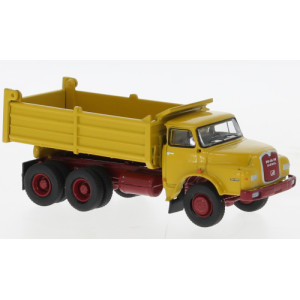 Brekina 78102 Camion MAN 26.280 benne, jaune / rouge Sai Sai_78102 - 1