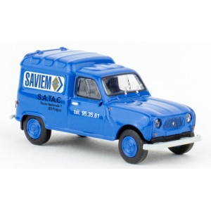 Brekina 14757 Renault 4 fourgonnette, bleu SAVIEM Sai Sai_2457 - 1