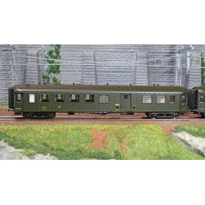 Ree Modeles VB382 Set de 3 voitures voyageurs OCEM RA Courte, SNCF, B4D / B9 Toit Vert, ep. III Ree Modeles VB-382 - 2