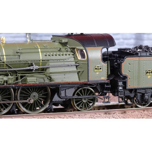 Ree Modeles MB138.S Locomotive à vapeur 231 D 229, Vert PLM, PLM, sonore, fumée Ree Modeles MB-138.S - 4