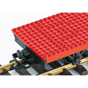 LGB 94063 Wagon plat pour briques de construction (type Lego), échelle G LGB LGB_94063 - 2