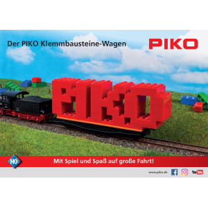Piko 58405 Wagon de construction pour briques Lego Piko Piko_58405 - 7