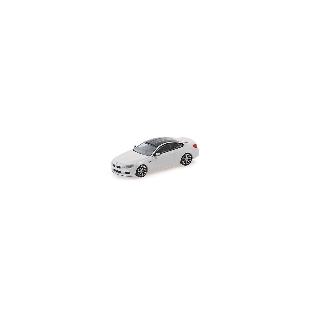 Minichamps 870027300 BMW M6 coupé, blanc Busch véhicule Busch_870027300 - 1