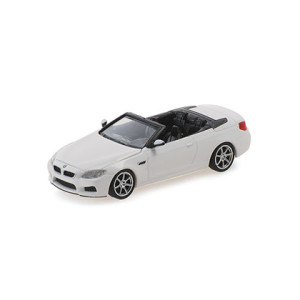 Minichamps 870027332 BMW M6 cabriolet 2015, blanc Busch véhicule Busch_870027332 - 1