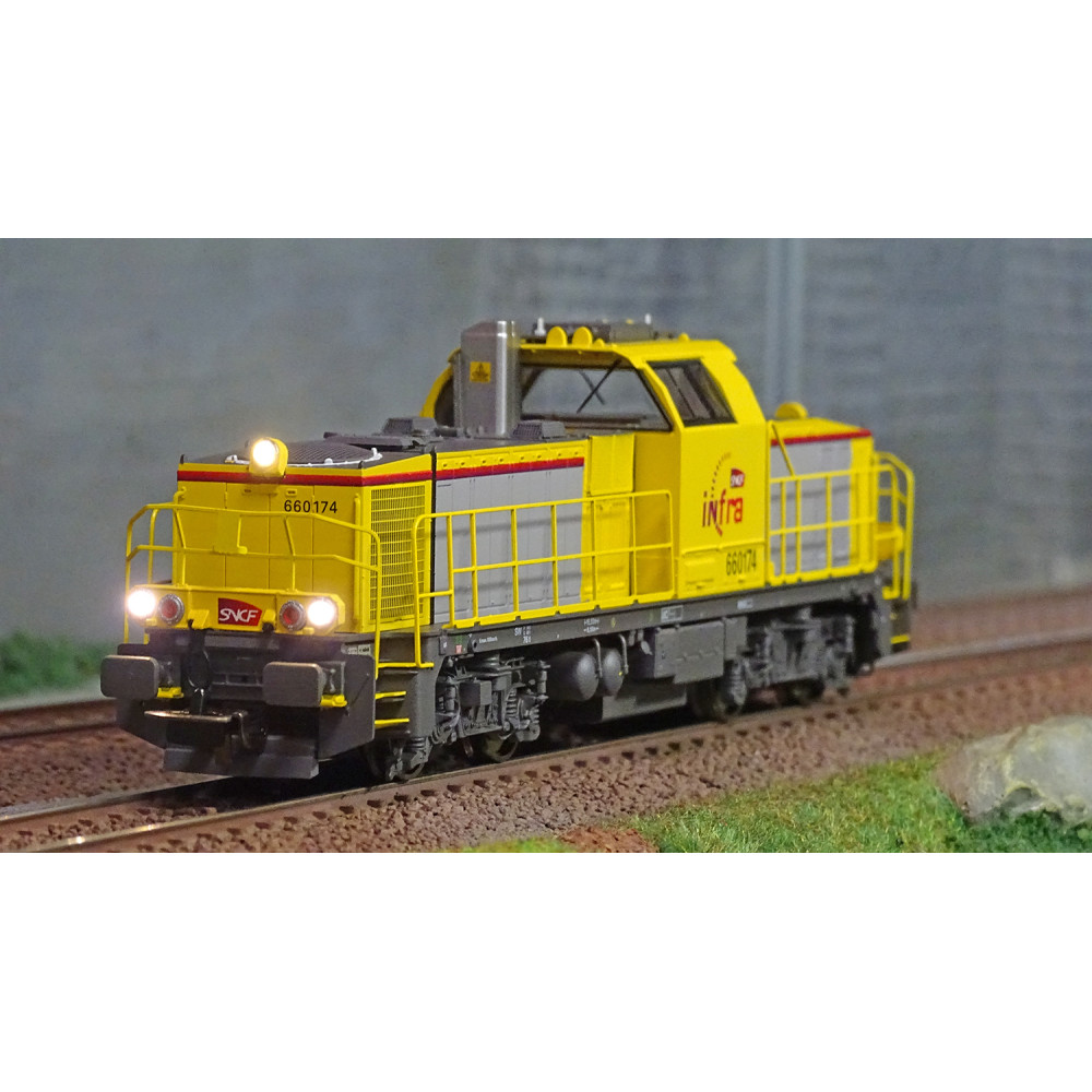 Piko 96489 Locomotive diesel BB 60000 SNCF, INFRA, digitale sonore Piko Piko_96489 - 1